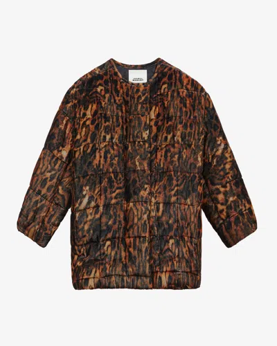 Isabel Marant Mantel Doriane In Brown
