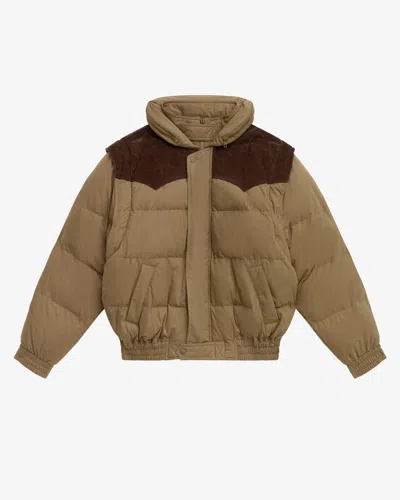 Isabel Marant Mantel Yuri In Khaki