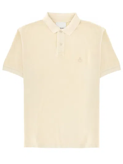 Isabel Marant Marant Cotton Polo Shirt In Neutral