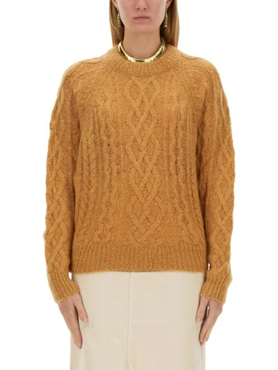 Isabel Marant Marant Étoile Elka Shirt In Orange