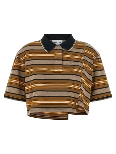 Isabel Marant Marant Etoile 'isalyne' Polo Shirt In Multi