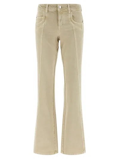 Isabel Marant Marant Etoile 'jaylis' Jeans In White
