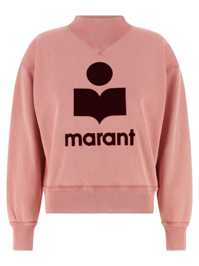 Isabel Marant Marant Etoile 'moby' Sweatshirt In Pink