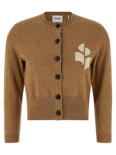 Isabel Marant Marant Etoile 'newton' Cardigan In Brown