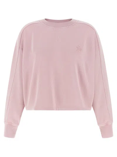 Isabel Marant Marant Etoile 'sunny' Sweatshirt In Pink