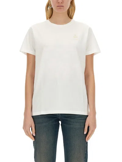Isabel Marant Etoile Tshirt Aby In White