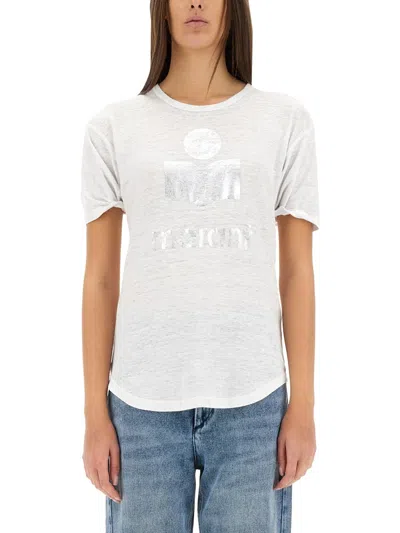 Isabel Marant Marant Étoile T-shirt "koldi" In White