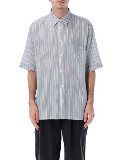 Isabel Marant Marant Labilio Striped Shirt In Black