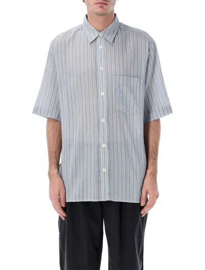 Isabel Marant Marant Labilio Striped Shirt In Blue