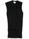 Isabel Marant Sm Leany Black Tied Neck Dress