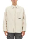 Isabel Marant Long-sleeved Button Jacket In Neutral