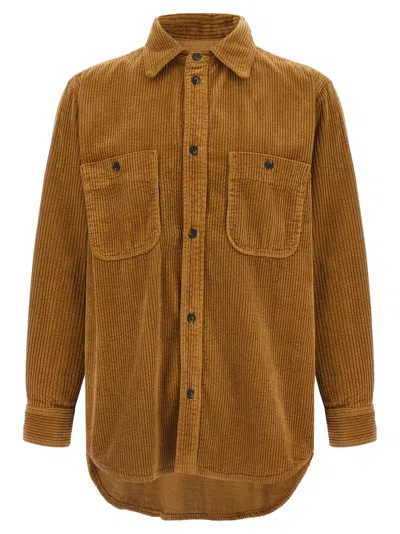 Isabel Marant Marant 'nario' Overshirt In Brown