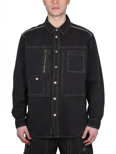 Isabel Marant Marant Pascuale Denim Jacket In Black