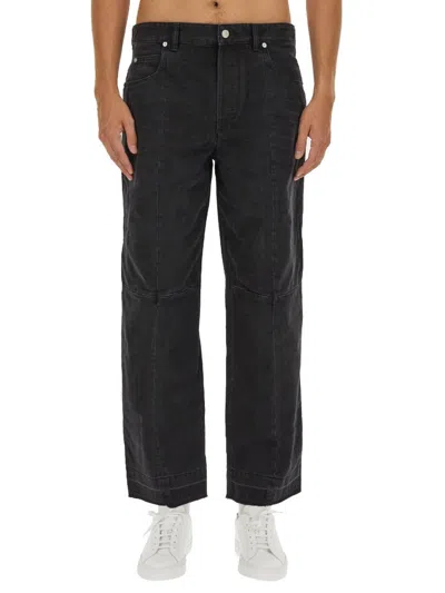 Isabel Marant Marant Regular Fit Jorel Pants In Black