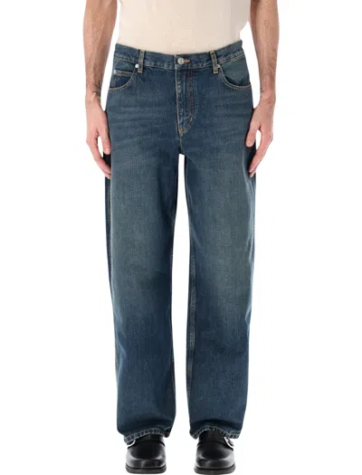 Isabel Marant Marant Relaxed Fit Wide Leg Jeans - Size 32 In Blue