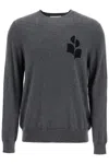 Isabel Marant Antea Logo-detail Pullover In Grey