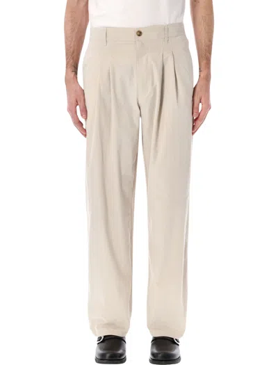 Isabel Marant Marant Yostin Cotton Trousers In Neutral