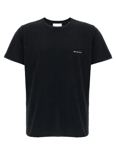 Isabel Marant Zafferh Logo T-shirt In Black