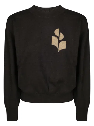 Isabel Marant Marisan Lightweight Wool-cotton Cardigan For Women In Marrone