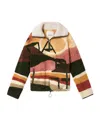 Isabel Marant Marley Fleece Pullover Multicolor In Multi