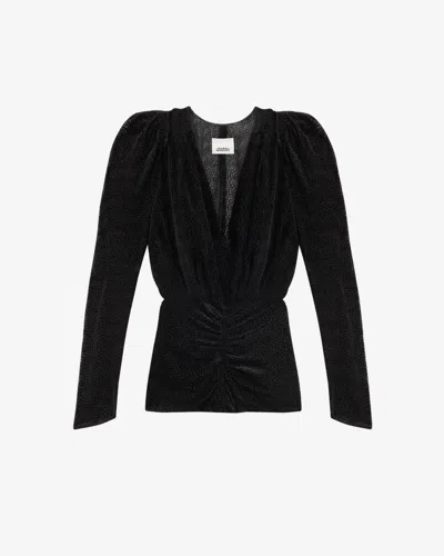 Isabel Marant Marlin Blouse In Black