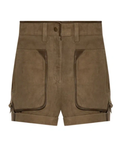 Isabel Marant Marline Shorts In Brown
