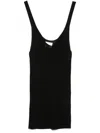Isabel Marant Dorsia Open-knit Top In 黑色