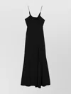 Isabel Marant Kapri Cowl-neck Crepe Maxi Dress