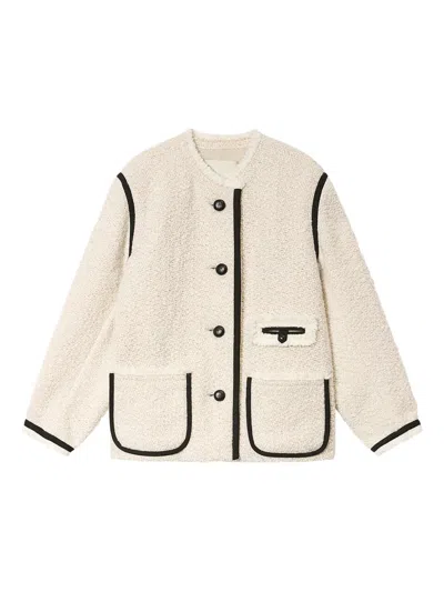 ISABEL MARANT MAYLIN BUTTON TRIM JACKET