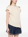 Isabel Marant Mc Zoela Beige Braided Top In Neutral