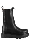 Isabel Marant Mecile Ankle Boots In Black Leather In Black