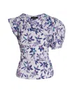 Isabel Marant Madinea Floral-print Blouse In Multicolour