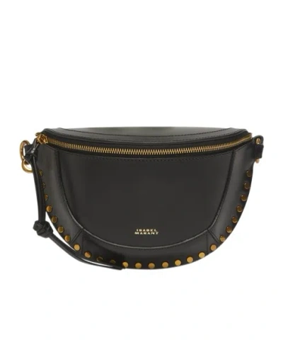 Isabel Marant Medium Flip Shoulder Bag In Black