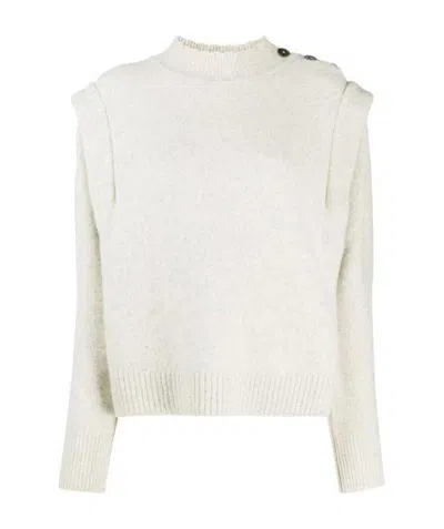 Isabel Marant Meery Sweater In White