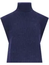 Isabel Marant Megan Vest In Blue
