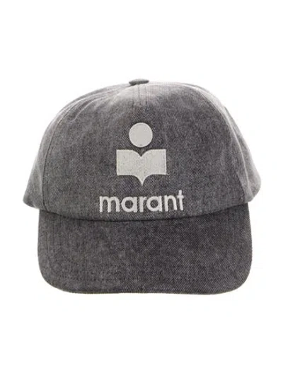 Pre-owned Isabel Marant Mélange Embroidered Baseball Cap In Multi