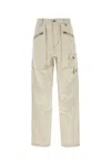 Isabel Marant Wide-leg Cotton And Hemp Trousers With Multiple Pockets
