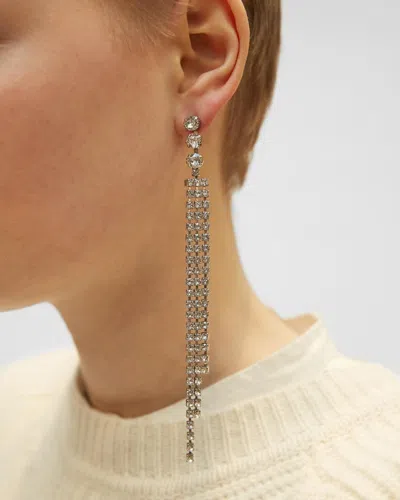 Isabel Marant Melting Earrings In Metallic