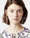 Isabel Marant Melting Earrings In Transparent