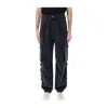 Isabel Marant Men's Black Logo-patch Cargo Jeans In Black