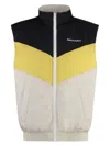 Isabel Marant Bruce High Collar Sleeveless Jacket In Multicolor