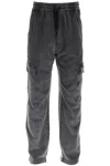 ISABEL MARANT MEN'S FADED CARGO SWEATPANTS IN MIXED COLORS FOR SS24