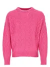 Isabel Marant Fucsia Alpaca Blend Anson Sweater