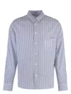 Isabel Marant Jasolo Striped Cotton Shirt In White