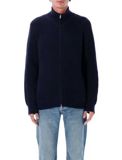 Isabel Marant Benet Zip-up Cardigan In Blue