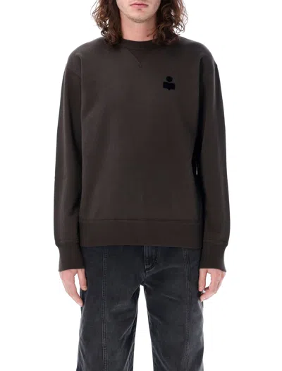 Isabel Marant Mike Crew-neck Sweatshirt In Brown