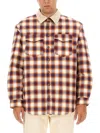 Isabel Marant Steeve Check Overshirt In Multi