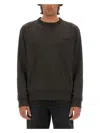 Isabel Marant Marant Relaxed-fit Black Sweatshirt With Subtle Logo In Black
