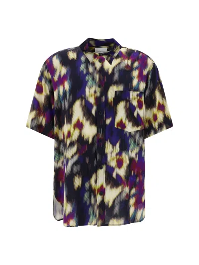 Isabel Marant Men Vabilio Shirt In Multicolor