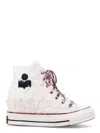 Isabel Marant Wedge Chuck 70 Sneakers In Vanilla Ice